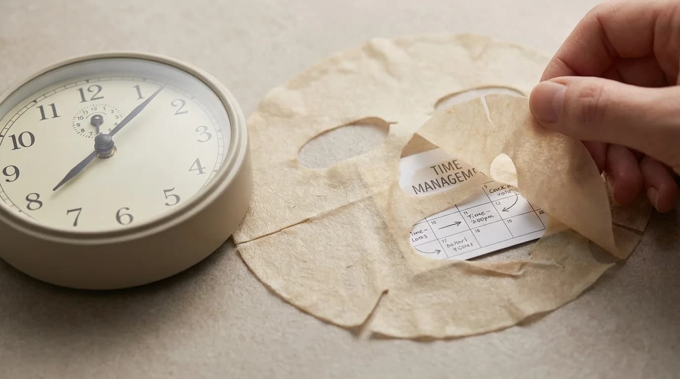 마스크팩 권장 사용 시간 준수, 피부 수분 증발을 막기 위한 적정 사용 타이밍