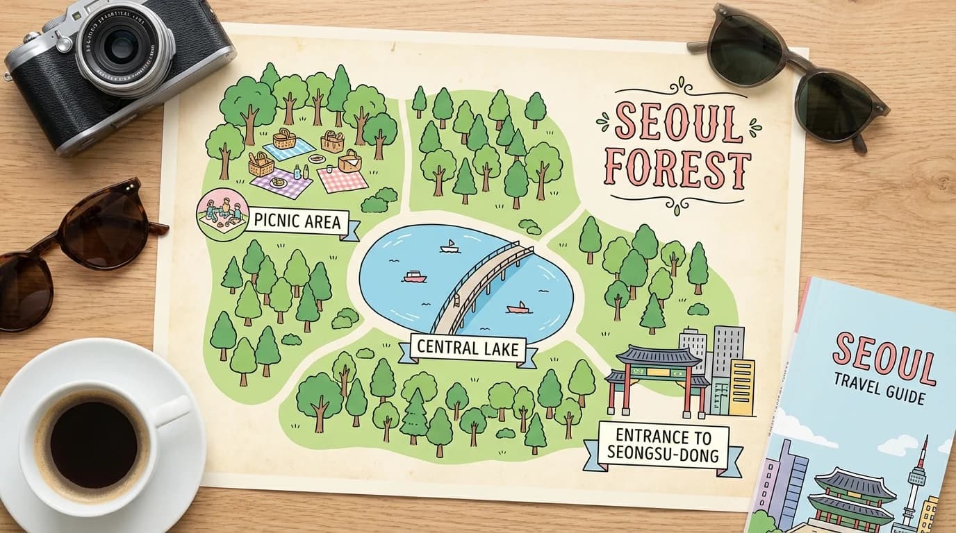 처음 가는 사람도 보기 쉬운 서울숲 피크닉과 사진 코스 흐름 가이드