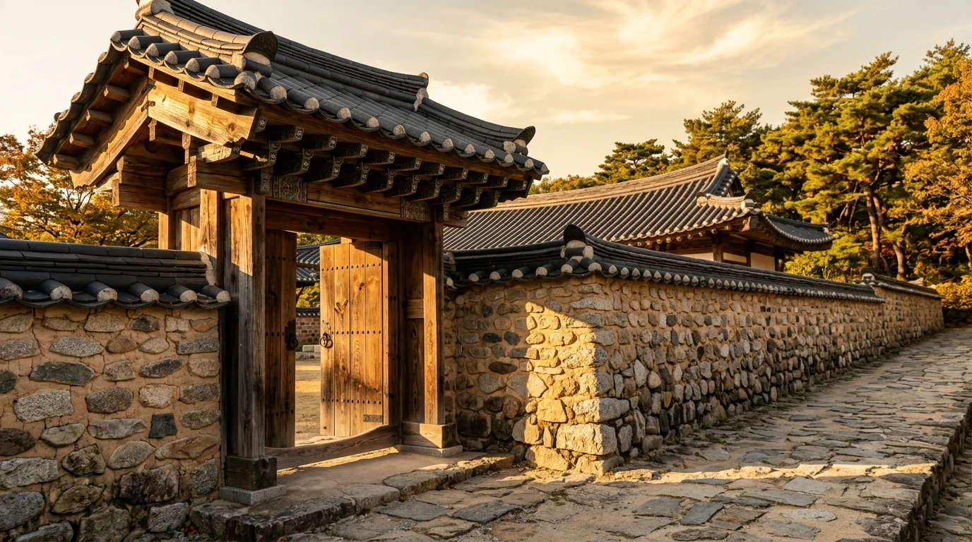 오후 햇살이 담장 결을 살려 주는 북촌 한옥 골목 시간대