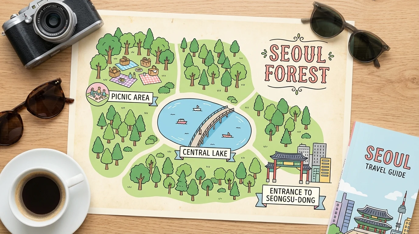 처음 가는 사람도 보기 쉬운 서울숲 피크닉과 사진 코스 흐름 가이드
